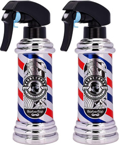 Globalstar Barber's Pole Hair Spray Bottle 200ml- The Stylist's Essential Misting Duo