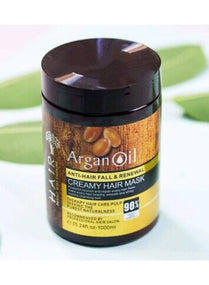 Argan Oil Anti-Hair Fall & Renewal Creamy Hair Mask (1000ml) - Revive and Restore