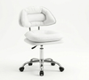 GlobalStar YT-3 Manicure Chair – Cream White Hydraulic Rolling Salon Chair with Backrest & Armrests