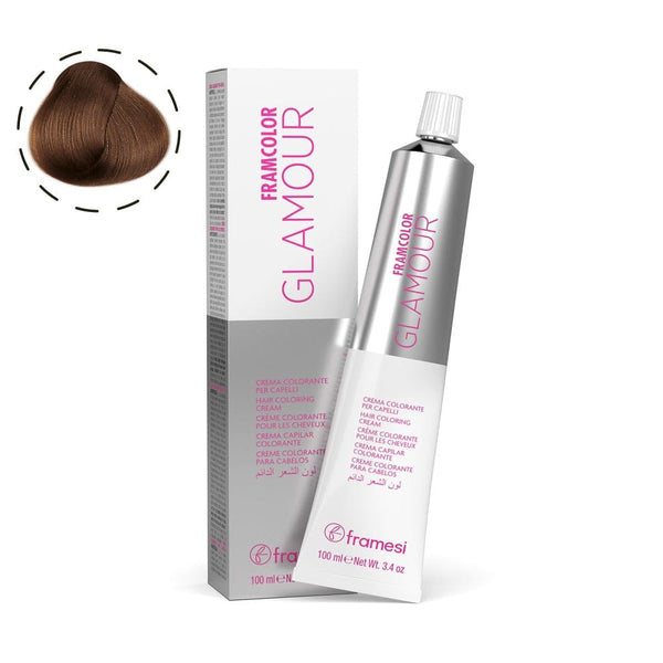 Framesi FramColor Glamour The Naturals 100ml – Permanent Natural Hair Color with 100% Grey Coverage
