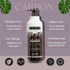 Morfose Charcoal Carbon Black Hair Shampoo 1000ml - Deep Cleansing & Detoxifying Formula