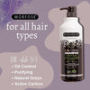 Morfose Charcoal Carbon Black Hair Shampoo 1000ml - Deep Cleansing & Detoxifying Formula
