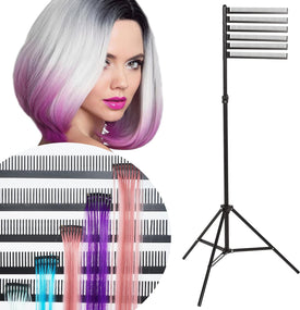 Globalstar Standing Hair Extension Rack for Braiding Professionals and Salons