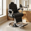 Globalstar 8771-1B Black Premium Barber Chair – Heavy Duty Reclining Hydraulic Salon Chair
