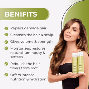 Cadiveu Brasil Cacau Vegan Repair Shampoo And Conditioner Hair Care Set 1x2 250ml - Awarid UAE