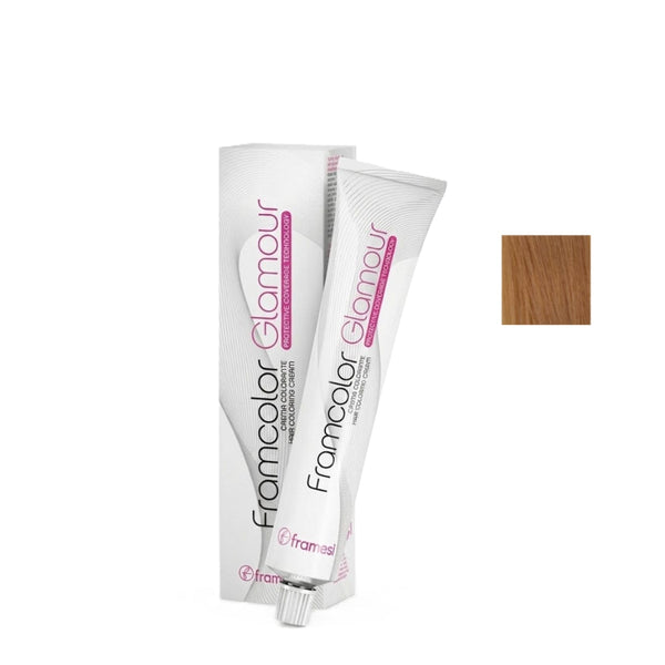 Framesi FramColor Glamour Amber Series 100ml – Permanent Hair Color with 100% Grey Coverage
