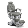 Globalstar Grey Premium Barber Chair JY6631 (JJ020) – 360° Rotating Reclining Luxury Salon Chair