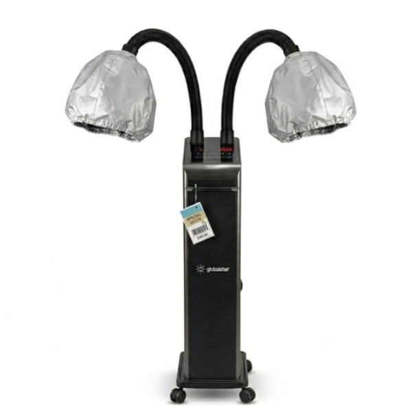 Globlastar BM3072 Digital Nano Hair Steamer Black – Professional Salon Steamer with Rolling Wheels