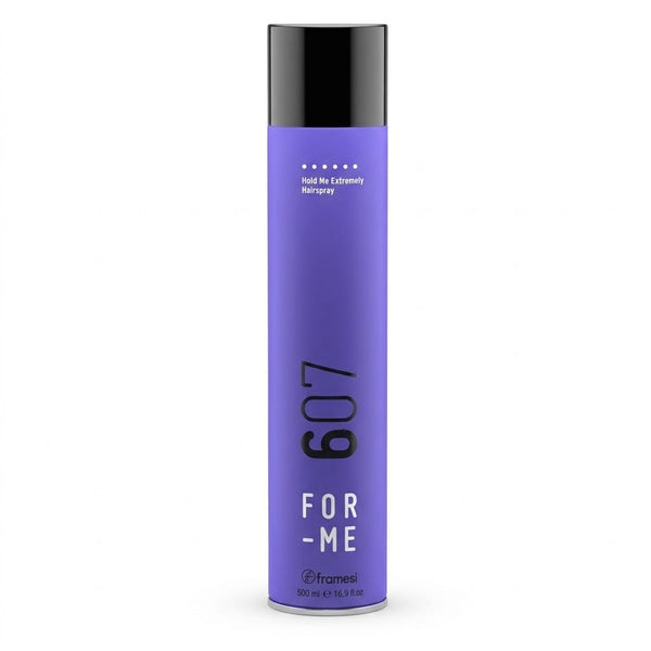 Framesi For-Me 607 Hold Me Extremely Hairspray 500ml – Strong Hold Professional Finishing Spray