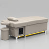 Globalstar Modern Fully Reclining Aromatherapy Spa Bed – 3-Motor PU Leather Massage & Shampoo Table