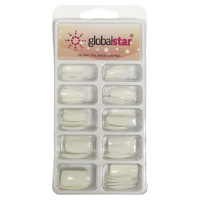 Globalstar Acrylic Natural Nail Extension Tips 1x100 TR-17 - Awarid UAE