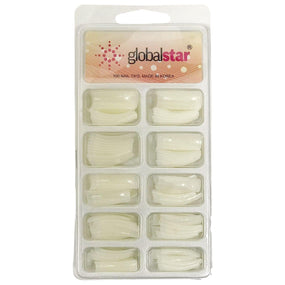 Globalstar Acrylic Natural Nail Extension Tips 1x100 TR-8L - Awarid UAE