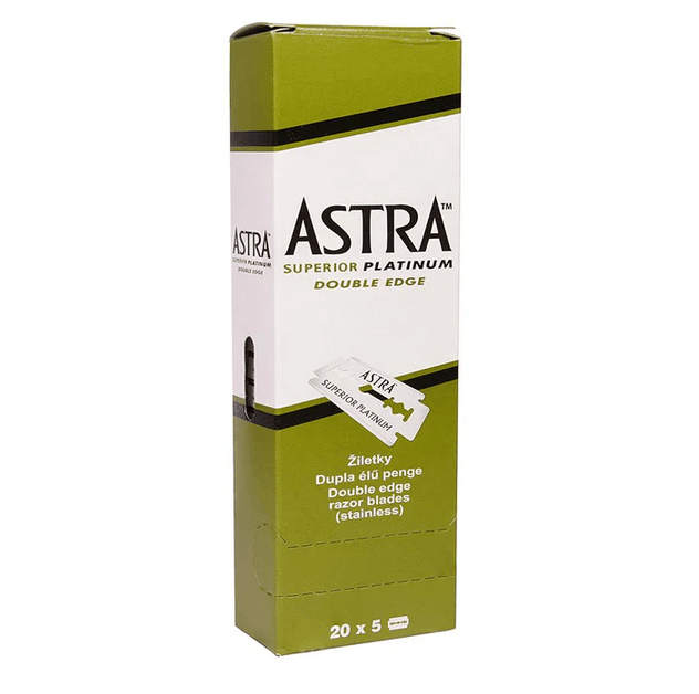 Astra Platinum Double Edge Safety Razor Blades 1x100pcs