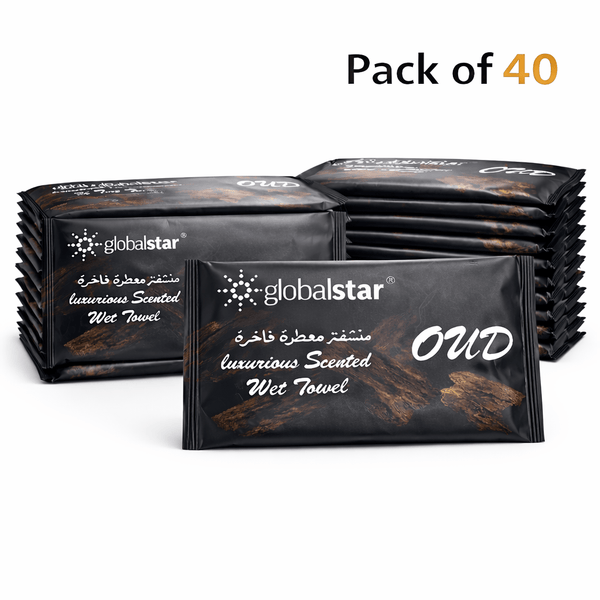 Globalstar All-Purpose Refreshing Wet Towels – Versatile and Scented Cotton Towels for a Refreshing and Hygienic Experience