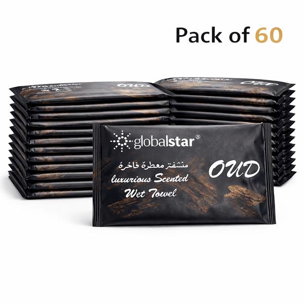 Globalstar All-Purpose Refreshing Wet Towels – Versatile and Scented Cotton Towels for a Refreshing and Hygienic Experience