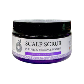 OPlus Lavender & Rosemary Purifying And Deep Cleansing Scalp Scrub 200ml - Awarid UAE