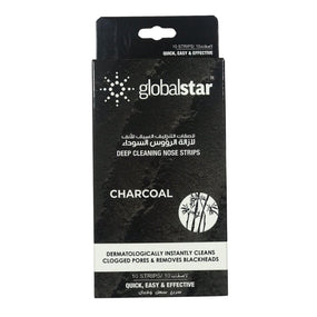 Globalstar Deep Cleansing Nose Strips Charcoal 1 Packet GS-2002 - Awarid UAE