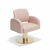 Globalstar Pink Hairdressing Chair - Stylish Salon Styling Furniture with Ergonomic Design and Adjustable Height