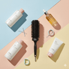 Oplus Nano Technology Ceramic + Ionic Hair Brush Black 52mm – Smooth, Shiny Styling