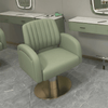 Globalstar Green Stainless Steel Base Styling Chair - Ergonomic Salon Chair with 360° Swivel