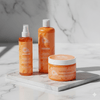 Oplus Curl Care Trio - Curling Cream 350ml, 500ml Anti-Frizz Shampoo & 250ml Detangling Spray