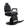 Globalstar AW-9138B Classic Barber Chair – Full Black Premium Hydraulic Salon Chair
