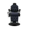Globalstar AW-9138B Classic Barber Chair – Full Black Premium Hydraulic Salon Chair