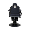 Globalstar AW-9138B Classic Barber Chair – Full Black Premium Hydraulic Salon Chair