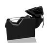 Globalstar AW-3020 Black Hair Wash Unit – Ergonomic Salon Shampoo Chair with Spacious Basin