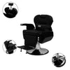 Globalstar AW-9109 Black Men's Professional Barber Chair – Hydraulic Salon Chair
