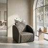 Globalstar XT‑203‑2‑1 Grey Shampoo Chair with White Basin – Professional Salon Backwash Unit Premium Leather
