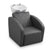 Globalstar XT‑203‑2‑1 Grey Shampoo Chair with White Basin – Professional Salon Backwash Unit Premium Leather