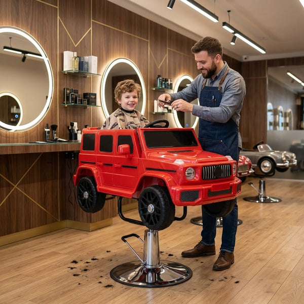 Globalstar AW-117 Kids Haircut Car – Hydraulic Children’s Barber Chair