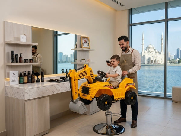 Globalstar YH-99177 Kids Haircut Car – Hydraulic Children’s Barber Chair
