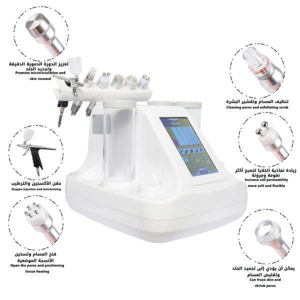 Globalstar HydraFacial Device – Deep Pore Cleansing & Skin Renewal System for Spa & Home