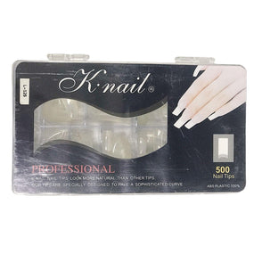 K Nail Professional Nail Tips 1x500pcs L-126 - Awarid UAE