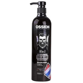 Morfose Ossion 3 in 1 Shaving Gel - Clear, Moisturizing, Nourishing - 700ml