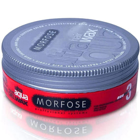 Morfose Ultra Aqua Hair Gel Wax 175ml - Ultimate Hold and Glossy Shine