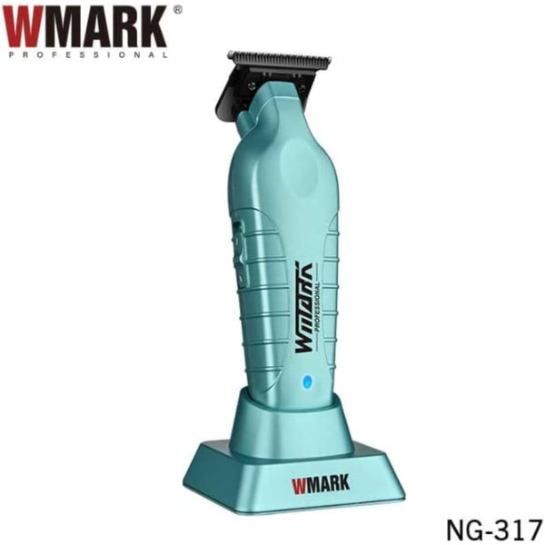 WMARK Professional Detail Trimmer - 7000RPM T-Blade USB-C Charging Stand | Beard & Hair Precision Clipper