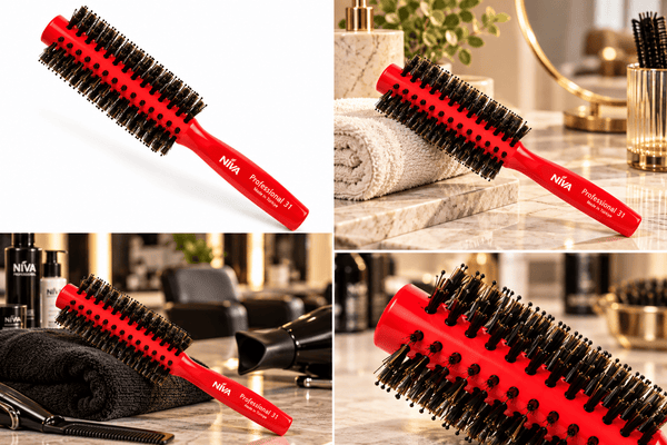 Niva Brushes Professional 31 Round Hair Brush – 40mm