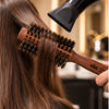 Close-Up of Niva Brushes Classic 146 Round Hair Brush 45mm Barrel and Bristles