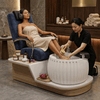 Globalstar R-9007 Fiberglass Pedicure Basin – Professional Salon Foot Spa & Pedicure Bowl