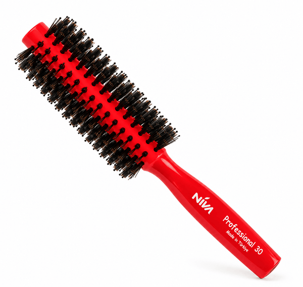 Niva Brushes Professional 30 Round Hair Brush – 35mm