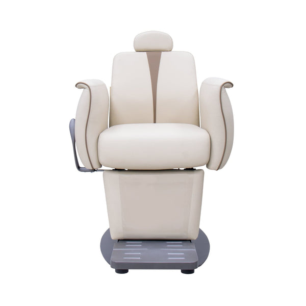 Globlastar Professional Beige Salon Chair –Luxury Hydraulic Beauty Chair for Salons