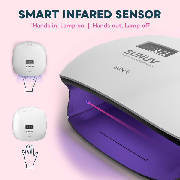 SUNUV SUN 4S 48W Professional UV/LED Nail Lamp