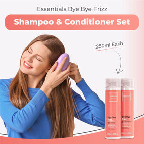 Cadiveu Brasil Cacau Bye Bye Frizz Shampoo And Conditioner Hair Care Set 1x2 250ml - Awarid UAE