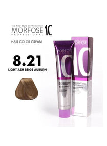 Morfose 10 Hair Color Cream in 8.21 Light Ash Blonde Iridescent 100ml - Unveil Ethereal Radiance