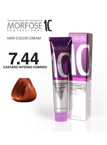 Morfose 7.44 Intense Copper Hair Cream (100ml) - Radiant Intense Copper