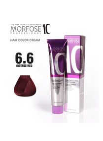 Morfose 10 Hair Color Cream in 6.6 Intense Red (100ml) -  Express Your Fiery Spirit