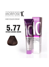 Morfose 10 with Argan Oil, 5.77, 100ml - Vibrant Caramel Brown Hair Color